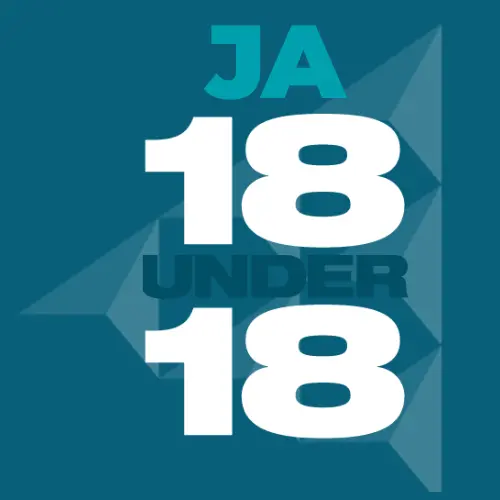 JA 18 Under 18 logo