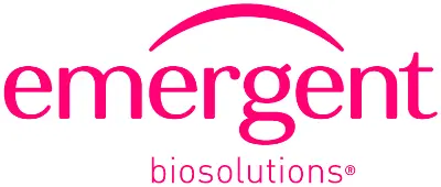 Logo for sponsor Emergent BioSolutions